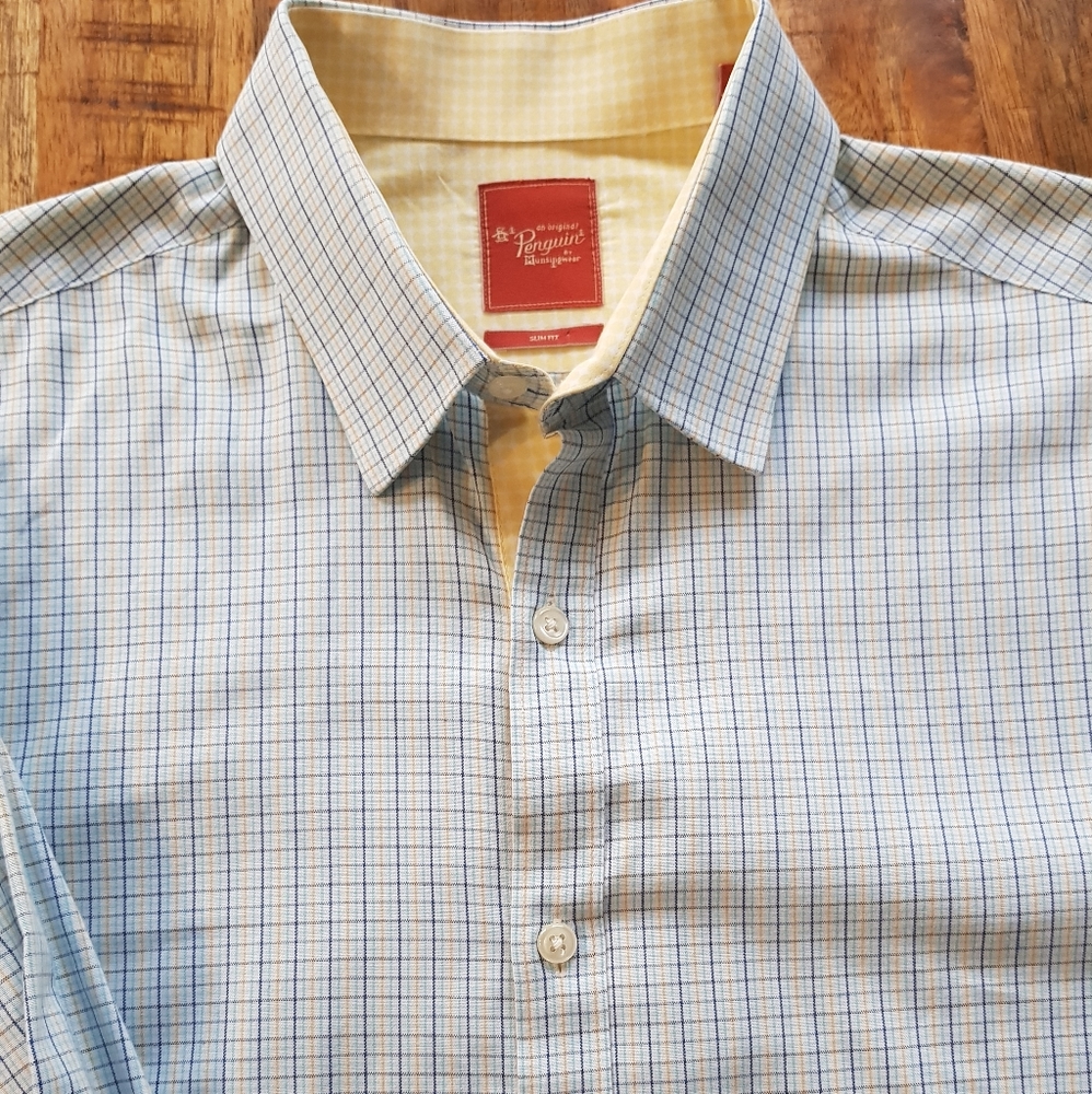 Penguin Men's Dress Shirt 16.5 - 32/33